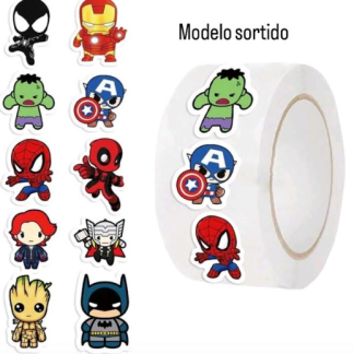 Autocolantes da Marvel-Conjunto de 10